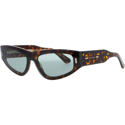 Calvin Klein Unisex Sunglasses - Dark Havana Acetate Full Rim Frame | CK24534S 235 ,