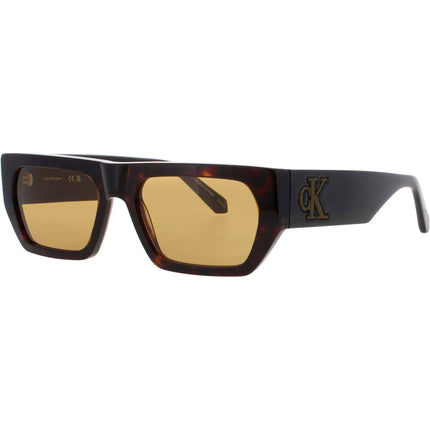 Calvin Klein Jeans Unisex Sunglasses - Dark Havana Full Rim Frame | CKJ24625S N 242 ,