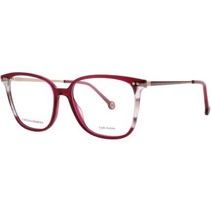 Carolina Herrera Women's Eyeglasses - Burgundy/Havana Full Rim Frame | HER 0165 YDC ,