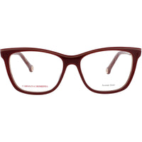Carolina Herrera Women's Eyeglasses - Burgundy/Beige Square Shape Frame | HER 0172 R9S ,