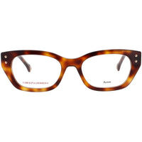 Carolina Herrera Women's Eyeglasses - Havana/Red Rectangular Frame | HER 0192 O63 ,