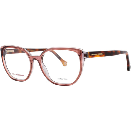 Carolina Herrera Women's Eyeglasses - Brown/Grey Acetate Square Frame | HER 0214 NUX ,