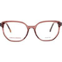 Carolina Herrera Women's Eyeglasses - Brown/Grey Acetate Square Frame | HER 0214 NUX ,