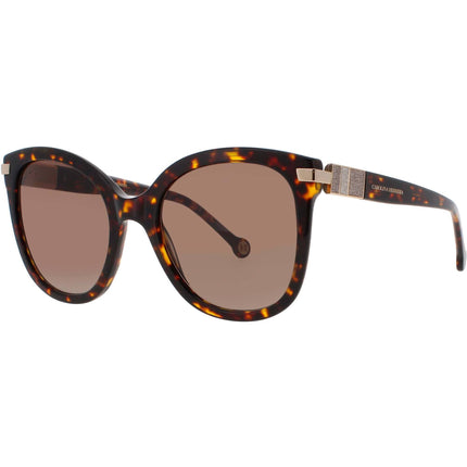 Carolina Herrera Women's Sunglasses - Havana Cat Eye Shape Frame | HER 0134/S 086/HA ,
