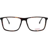 Carrera Unisex Eyeglasses - Matte Havana Acetate Full Rim Rectangular Frame | 8881 N9P ,