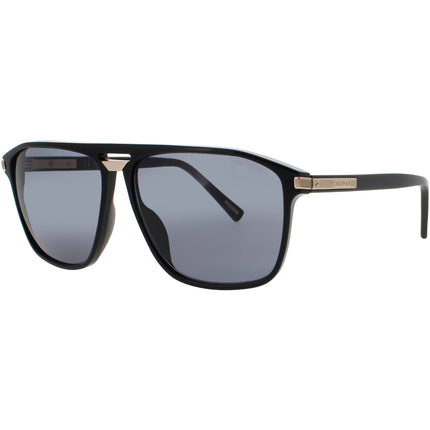 Chopard Men's Sunglasses - Black Acetate/Metal Full Rim Navigator Frame | SCH293 700 ,