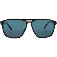 Chopard Men's Sunglasses - Black Acetate/Metal Full Rim Navigator Frame | SCH293 700K ,