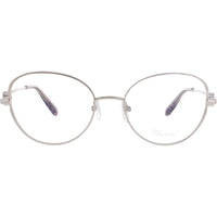 Chopard Women's Eyeglasses - Silver Metal Full Rim Oval Shape Frame | VCHF16S 579Y ,