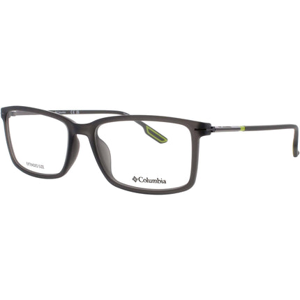 Columbia Men's Eyeglasses - Matte Grey Acetate Full Rim Rectangular Frame | C8033 023 ,
