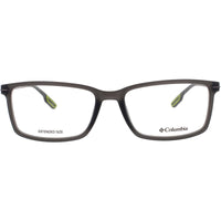 Columbia Men's Eyeglasses - Matte Grey Acetate Full Rim Rectangular Frame | C8033 023 ,