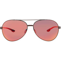 Columbia Men's Sunglasses - Grey Metal Full Rim Aviator Red Lens Frame | C103SM 204 ,