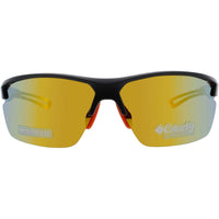 Columbia Men's Sunglasses - Orange/Black Half Rim Wraparound Shape Frame | C565SP 004 ,