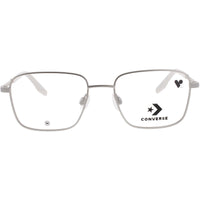 Converse Kid's Eyeglasses - Silver Metal Full Rim Rectangular Frame | CV1022Y 046 ,