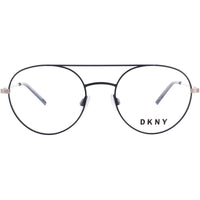 Dkny Women's Eyeglasses - Navy/Gold Metal Full Rim Round Shape Frame | DK1025 400 ,