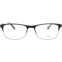 Elasta Unisex Eyeglasses - Black Metal Full Rim Rectangular Shape Frame | E-7227 284 ,