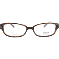 Elasta Unisex Eyeglasses - Brown Tortoise Full Rim Rectangular Frame | E-5796 JSN ,