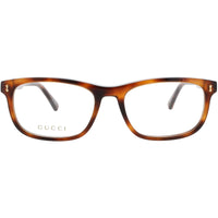 Gucci Men's Eyeglasses - Brown Acetate Full Rim Rectangular Shape Frame | GG1046O 005 ,