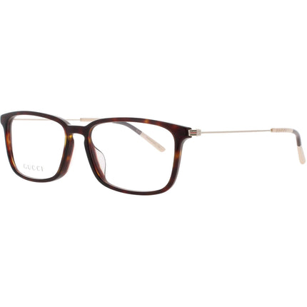 Gucci Men's Eyeglasses - Brown Acetate Full Rim Square Shape Frame | GG1056OA 002 ,