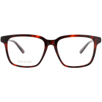 Gucci Men's Eyeglasses - Brown Acetate Full Rim Rectangular Shape Frame | GG1293OA 002 ,