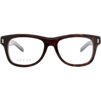 Gucci Men's Eyeglasses - Brown Acetate Full Rim Rectangular Shape Frame | GG1526O 002 ,