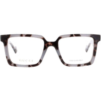 Gucci Men's Eyeglasses - Grey Acetate Full Rim Square Clear Lens Frame | GG1540O 004 ,