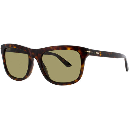 Gucci Men's Sunglasses - Brown Acetate Full Rim Rectangular Shape Frame | GG1444S 002 ,