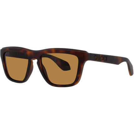 Gucci Men's Sunglasses - Brown Acetate Full Rim Rectangular Shape Frame | GG1571S 002 ,