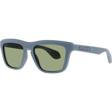 Gucci Men's Sunglasses - Light Blue Acetate Full Rim Rectangular Frame | GG1571S 003 ,