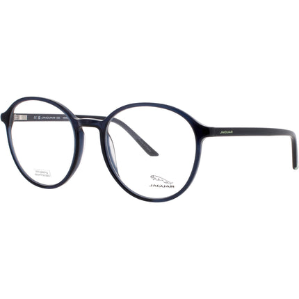 Jaguar Men's Eyeglasses - Matte Blue Acetate Full Rim Round Shape Frame | JG31523 5073 ,