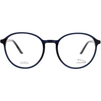 Jaguar Men's Eyeglasses - Matte Blue Acetate Full Rim Round Shape Frame | JG31523 5073 ,