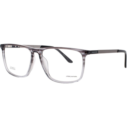 Jaguar Men's Eyeglasses - Matte Grey Acetate Full Rim Rectangular Frame | JG31030 5184 ,