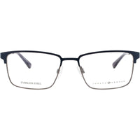 Joseph Abboud Men's Eyeglasses - Navy Metal Full Rim Rectangular Frame | JA4082 400 ,