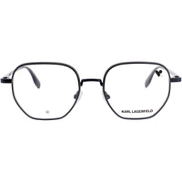 Karl Lagerfeld Unisex Eyeglasses - Shiny Blue Full Rim Geometric Frame | KL351 400 ,