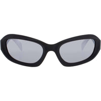 Karl Lagerfeld Unisex Sunglasses - Black/Crystal Acetate Full Rim Frame | KLJ6200S 005 ,