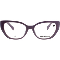 Karl Lagerfeld Women's Eyeglasses - Purple Plastic Full Rim Cat Eye Frame | KL6151 516 ,
