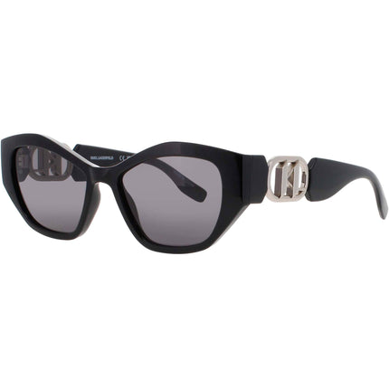 Karl Lagerfeld Women's Sunglasses - Black Full Rim Cat Eye Shape Frame | KL6086S 001 ,