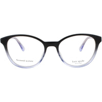 Kate Spade Women's Eyeglasses - Black/Blue Acetate Full Rim Cat Eye Frame | AGGIE D51 ,