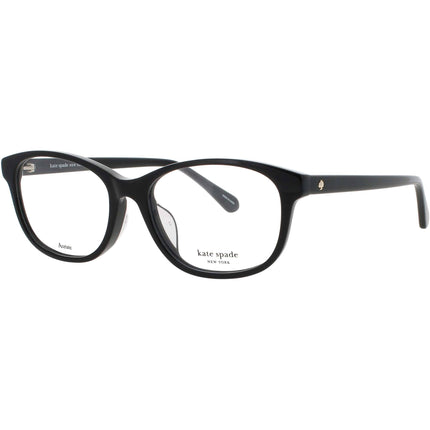Kate Spade Women's Eyeglasses - Black Acetate Full Rim Oval Shape Frame | SUKI/F 807 ,