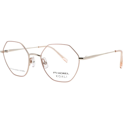 Koali-Morel Women's Eyeglasses - Rose Gold Metal Geometric Shape Frame | 20092K DP03 ,