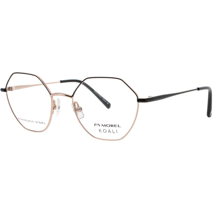 Koali-Morel Women's Eyeglasses - Black Gold Metal Geometric Shape Frame | 20092K NP01 ,