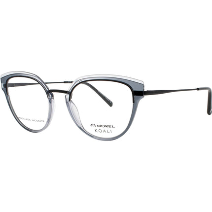 Koali-Morel Women's Eyeglasses - Black/Grey Full Rim Cat Eye Shape Frame | 20114K NN07 ,
