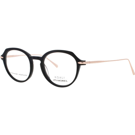 Koali-Morel Women's Eyeglasses - Black/Gold Acetate/Metal Full Rim Frame | 20064K NP07 ,