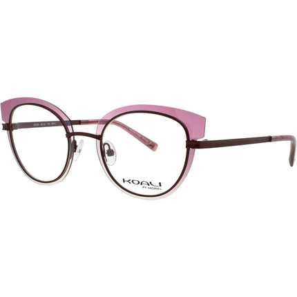 Koali-Morel Women's Eyeglasses - Purple/Bronze Full Rim Cat Eye Frame | 20028K PM10 ,