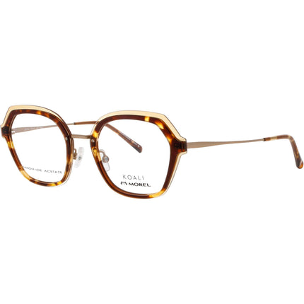 Koali-Morel Women's Eyeglasses - Havana/Gunmetal Butterfly Shape Frame | 20073K TM04 ,