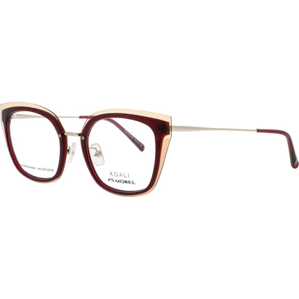 Koali-Morel Women's Eyeglasses - Purple/Beige/Gold Butterfly Shape Frame | 20074K PD08 ,