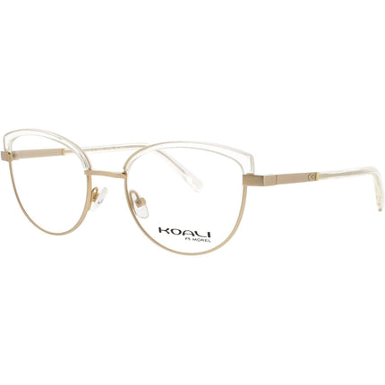 Koali-Morel Women's Eyeglasses - Gold Metal/Plastic Cat Eye Shape Frame | 20035K DD23 ,