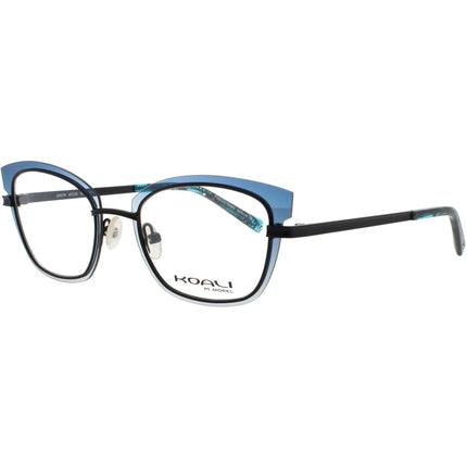 Koali-Morel Women's Eyeglasses - Matte Black/Blue Full Rim Cat Eye Frame | 20027K BN08 ,
