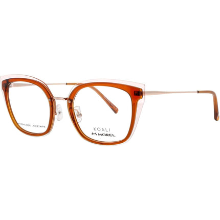 Koali-Morel Women's Eyeglasses - Brown/Pink Full Rim Cat Eye Shape Frame | 20074K MP09 ,