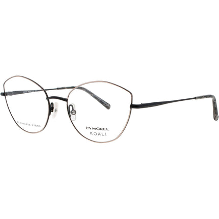 Koali-Morel Women's Eyeglasses - Gold Metal Full Rim Cat Eye Shape Frame | 20078K NP07 ,
