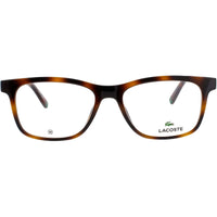 Lacoste Men's Eyeglasses - Square Shape Havana Plastic Full Rim Frame | L2945 214 ,